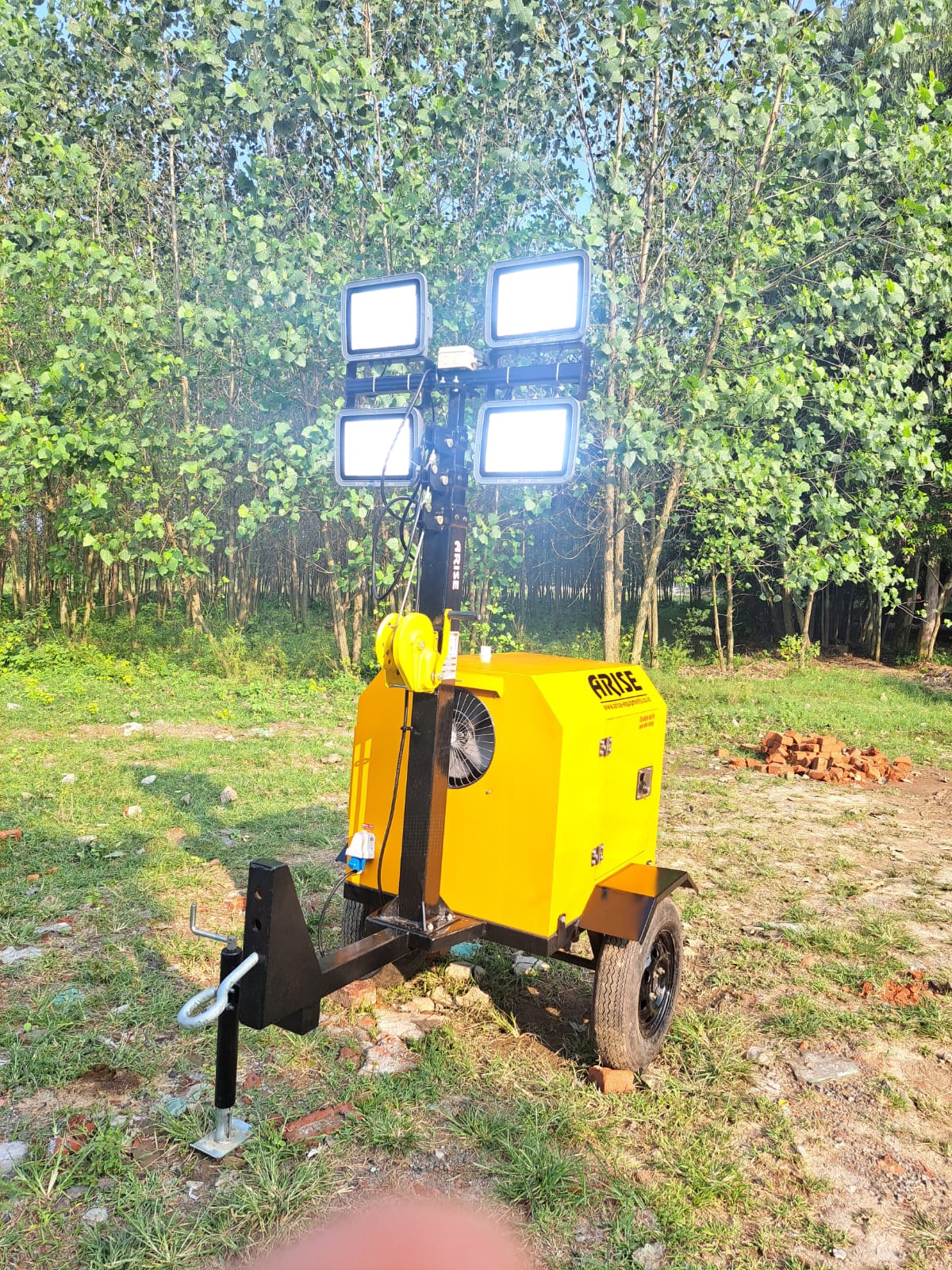 Portable Mobile Light Tower 